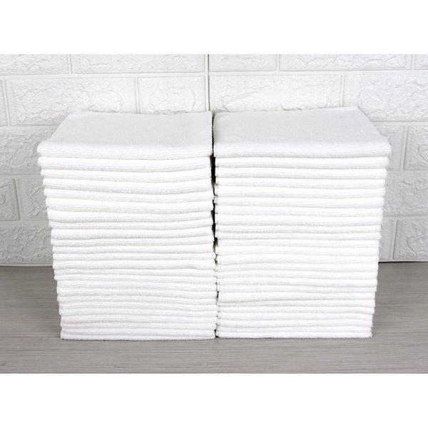 Dri By Tricol Clean Multi-Purpose Cloth,  White, 300 GSM, 16 x 16 in, 48 PK  01-30-01-00-91-01